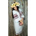 Embroidered dress "Roses"